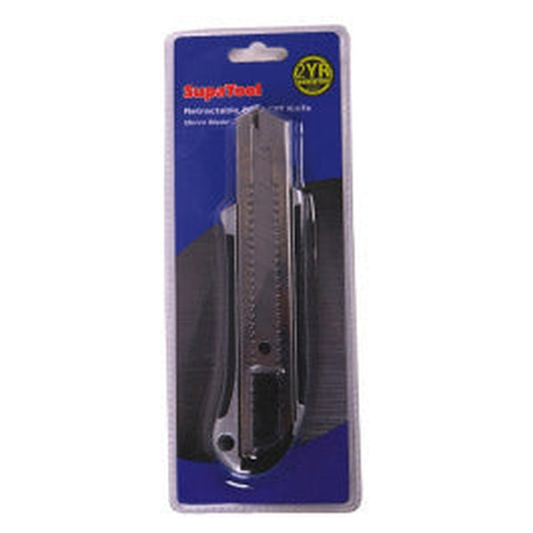 SupaTool heavy duty metal snap-off knife with 25mm blade
