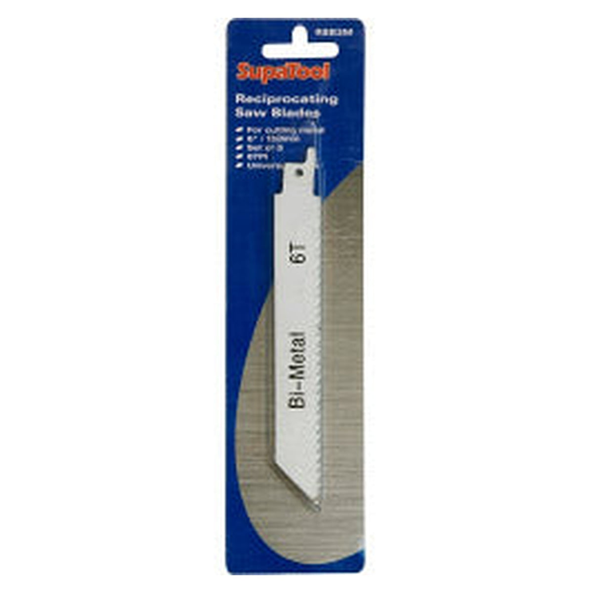 SupaTool reciprocating saw blades for metal, 3 piece