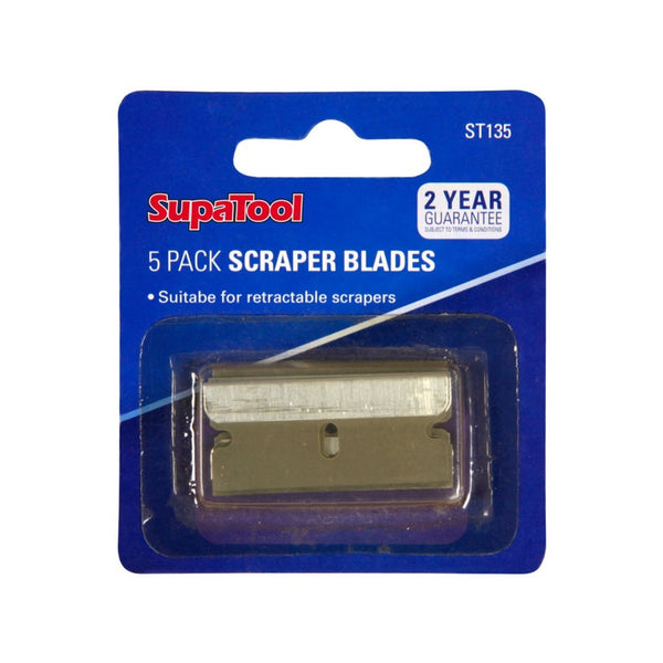 SupaTool scraper blades, 5 piece