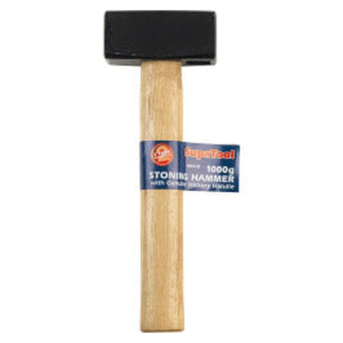 SupaTool 1000g stoning hammer with wooden shaft