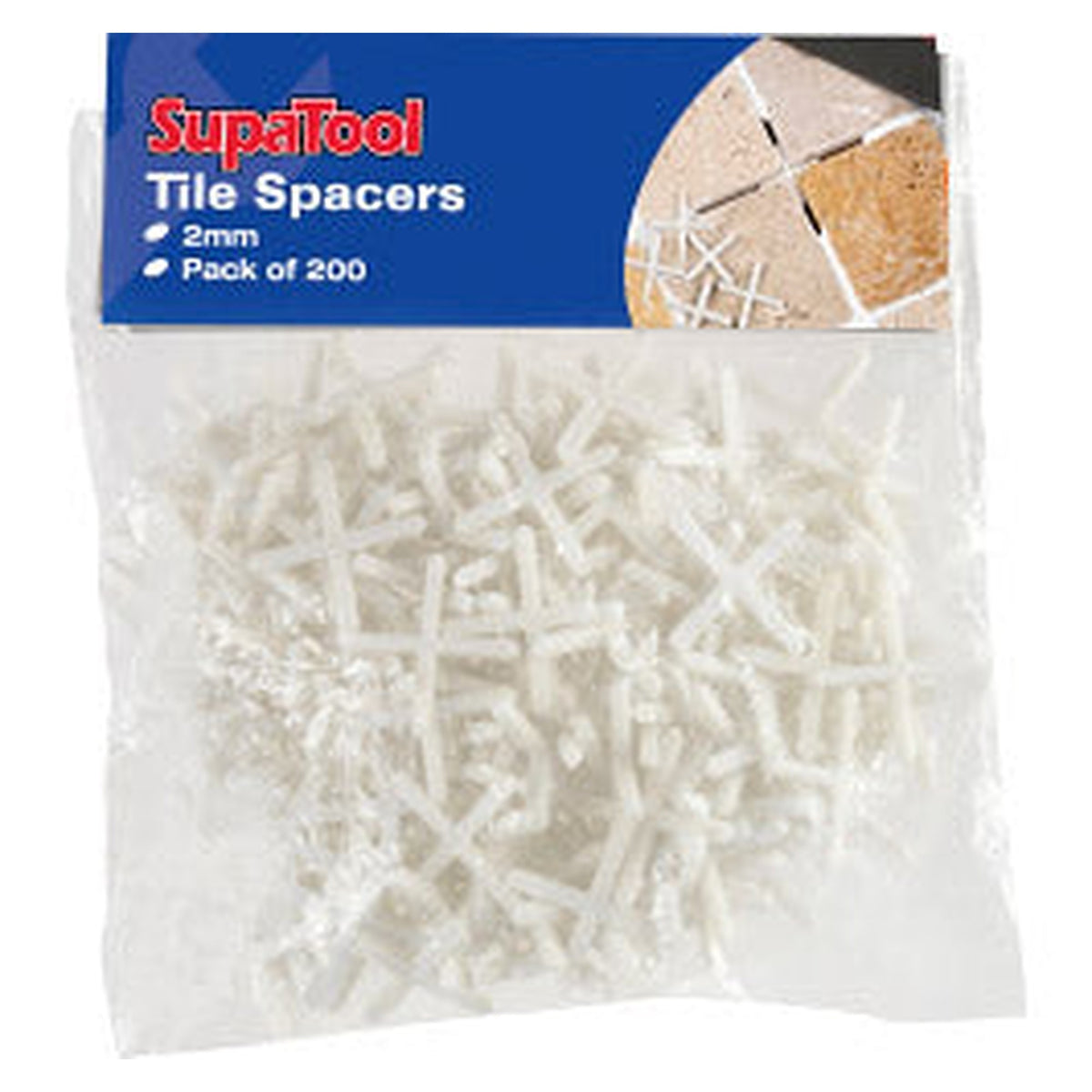SupaTool 2mm tile spacers