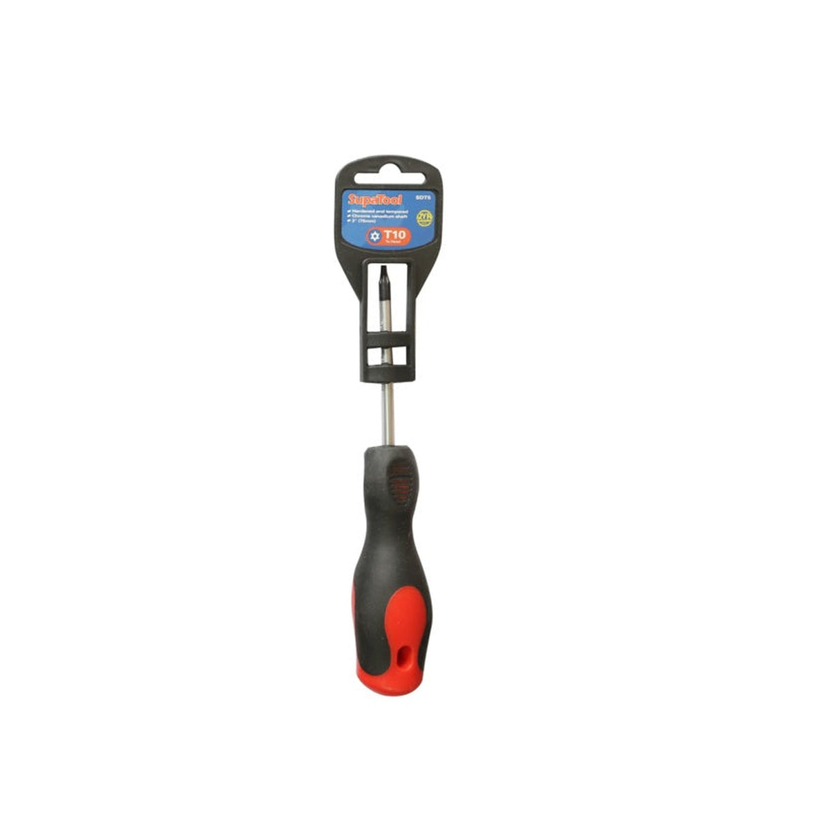 SupaTool T10 x 75mm TX head screwdriver