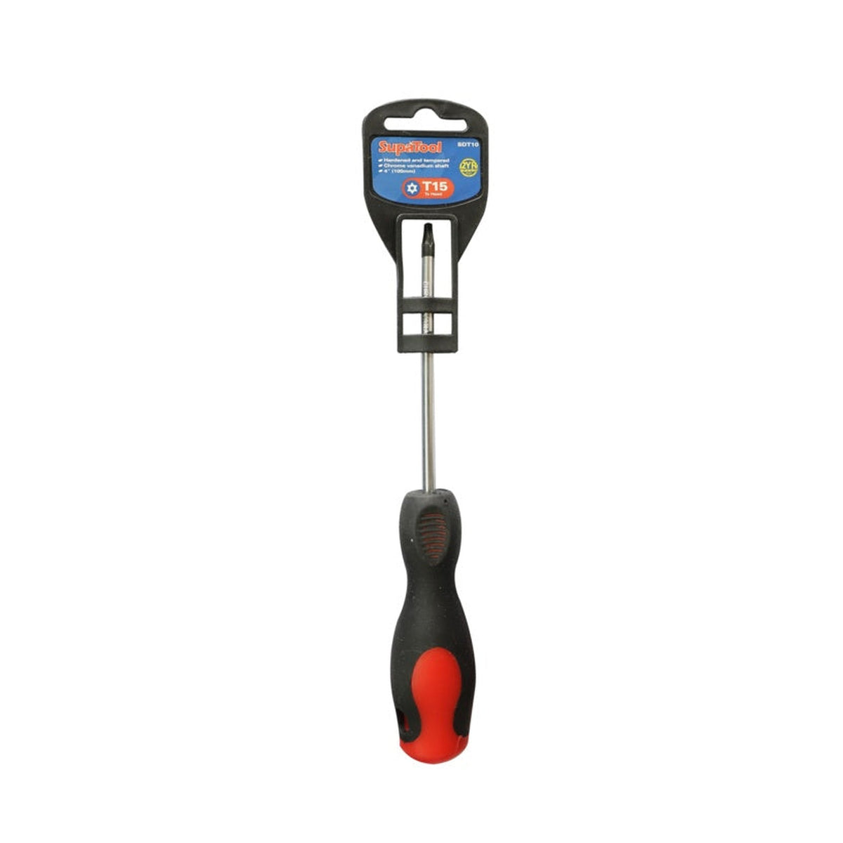 SupaTool T15 x 100mm TX head screwdriver