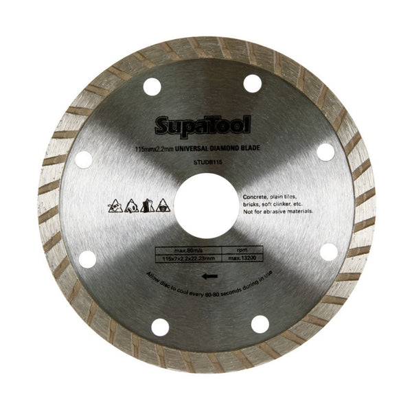 SupaTool 115mm universal diamond blade
