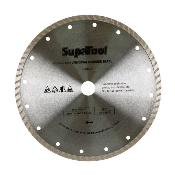 SupaTool 230mm universal diamond blade