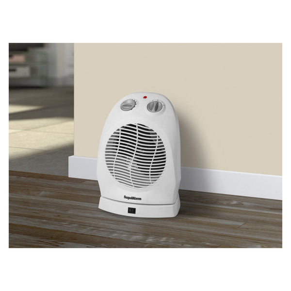 SupaWarm Deluxe 2400W oscillating fan heater
