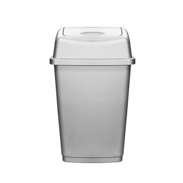 Supreme 50L swing bin in Platinum