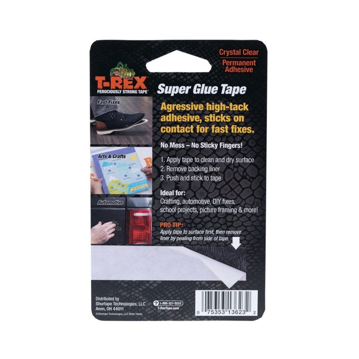 T-Rex Super Glue Clear Tape, 4.5m x 19mm, view 4