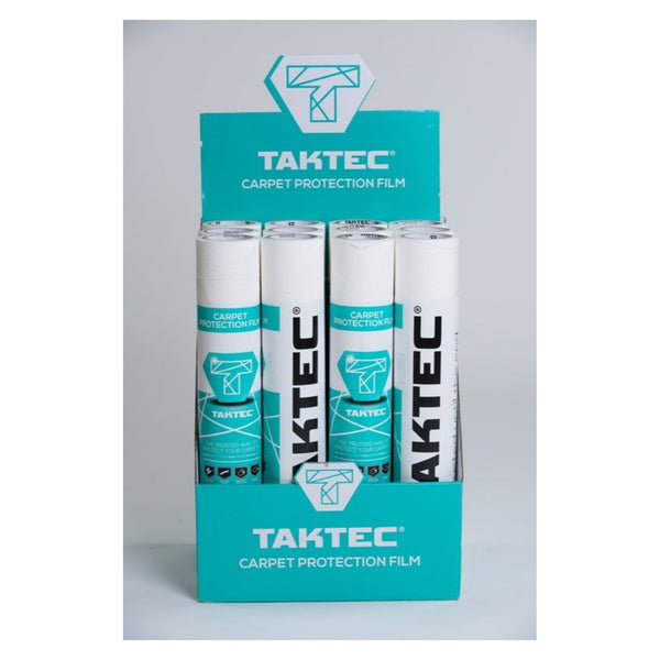 Taktec self adhesive carpet film 600mm x 50m