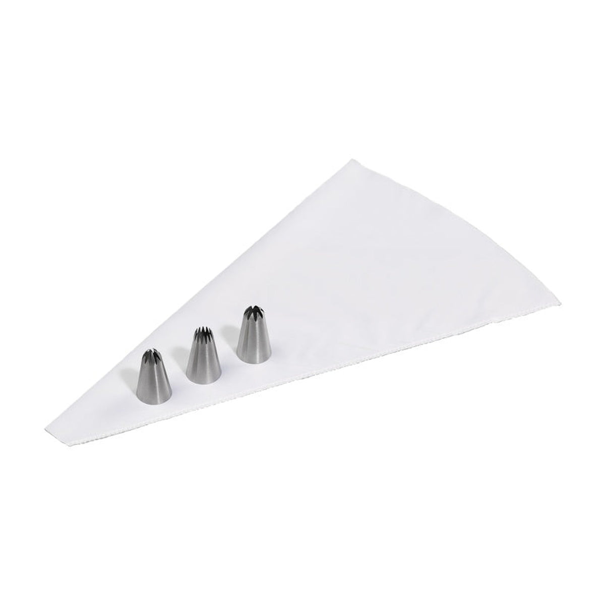 Tala 3 star icing nozzles with icing bag, view 2