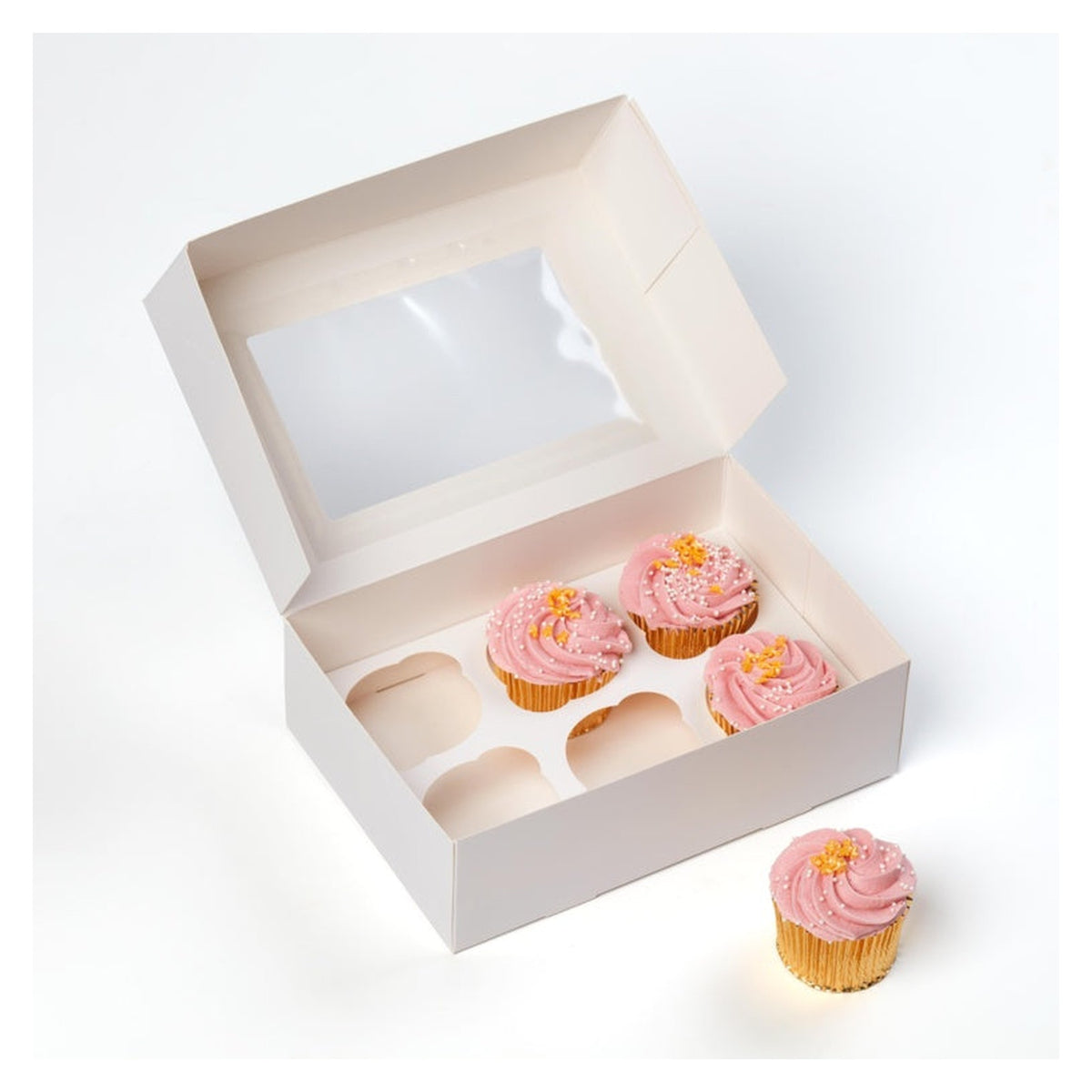 Tala 6 hole cupcake box with window, view 5