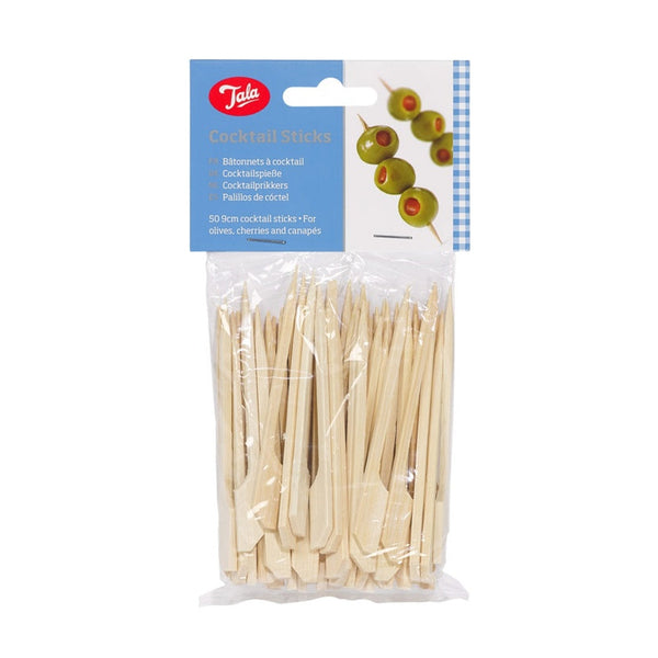 Set of 50 Tala bamboo cocktail sticks