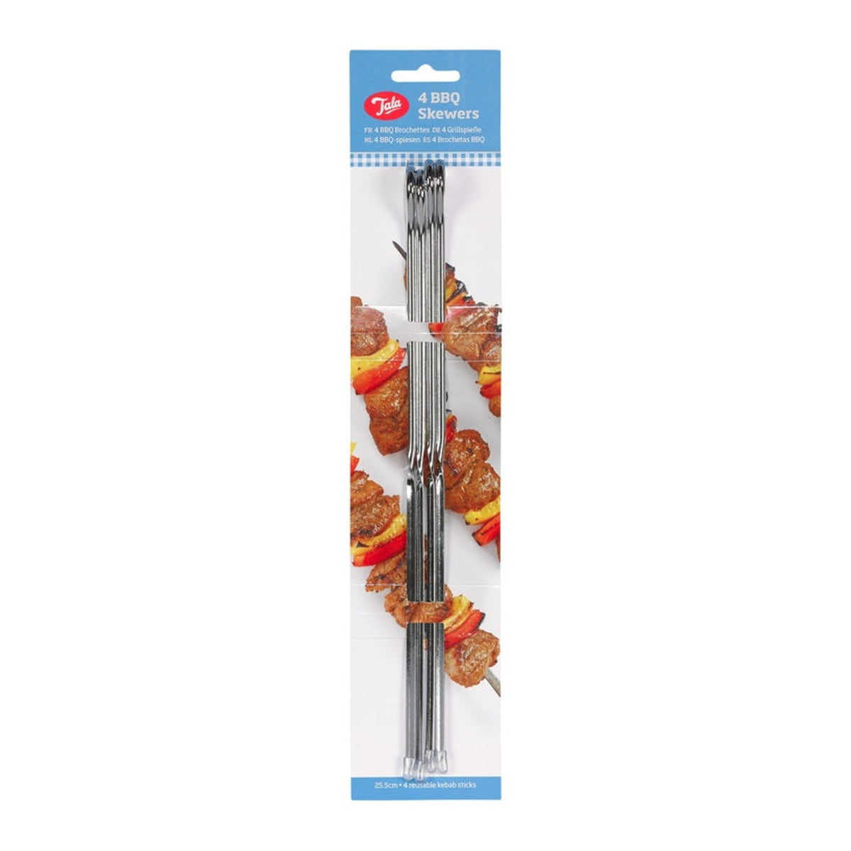Tala set of 4 BBQ skewers 30cm, view 2
