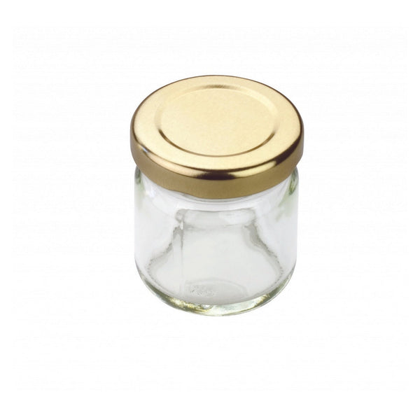 Tala breakfast mini preserving jar with gold lid