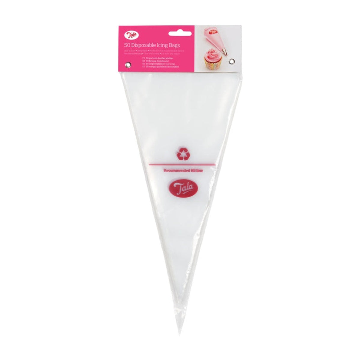 Pack of 50 Tala disposable recyclable icing bags