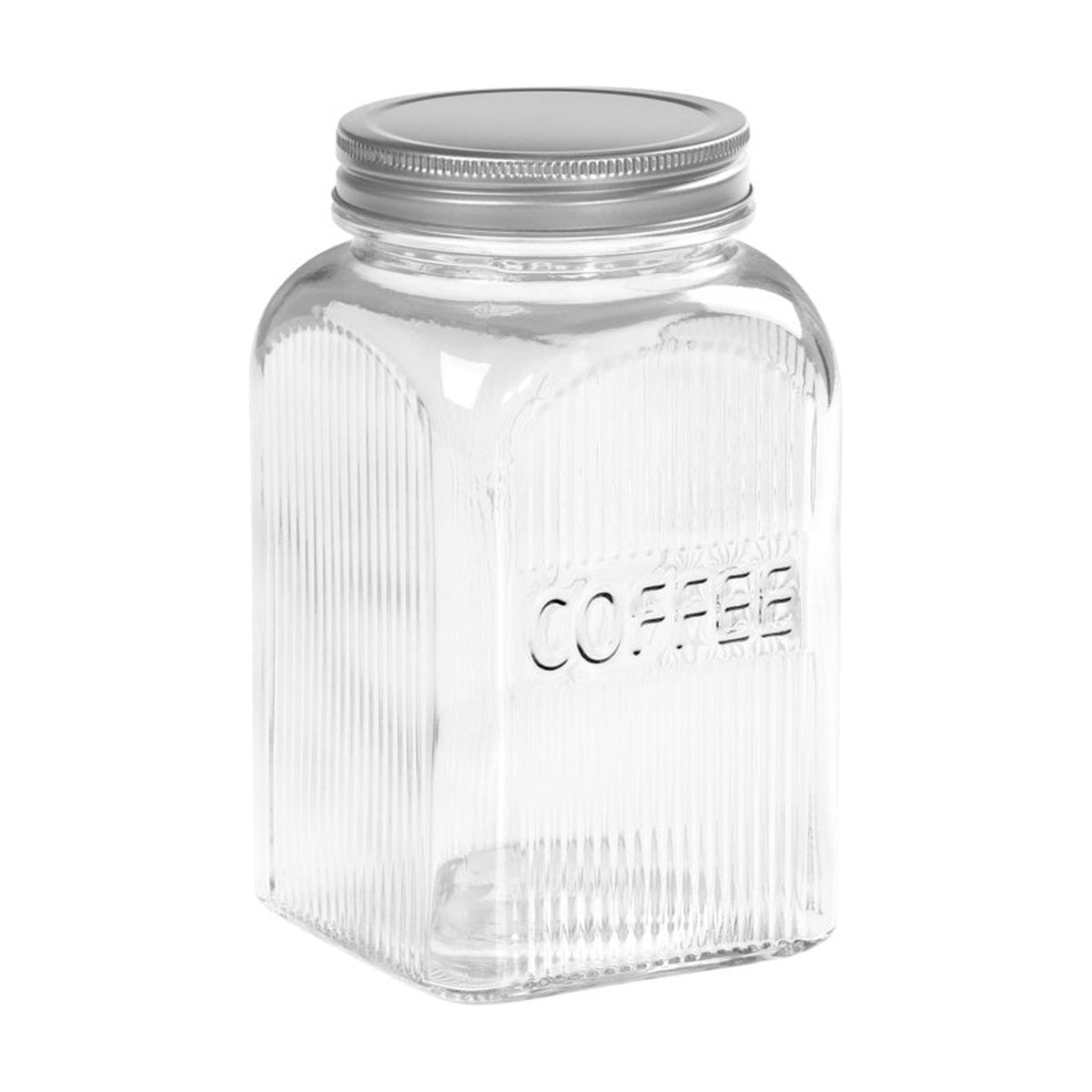 Tala glass coffee storage jar with screw top lid 1250ml