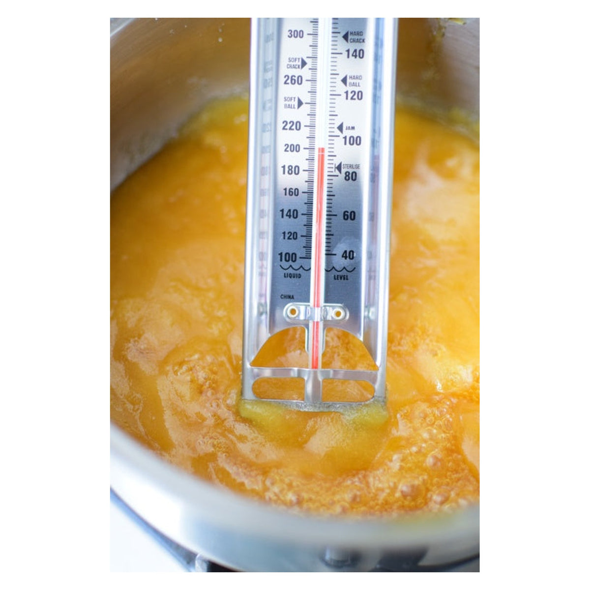 Tala stainless steel jam thermometer, view 2