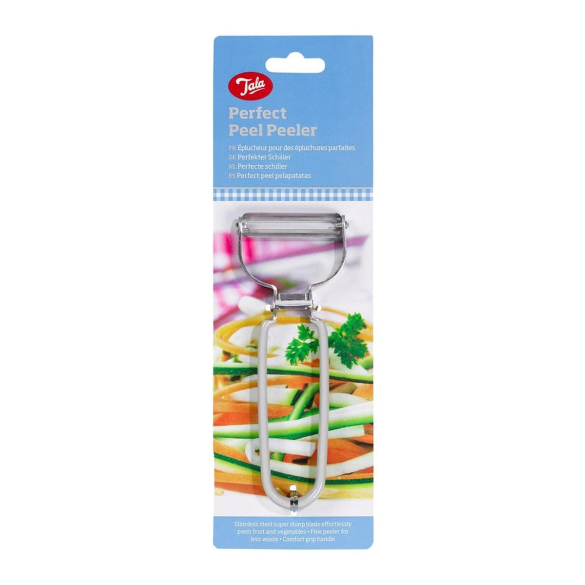 Tala Perfect Peel stainless steel peeler, view 2