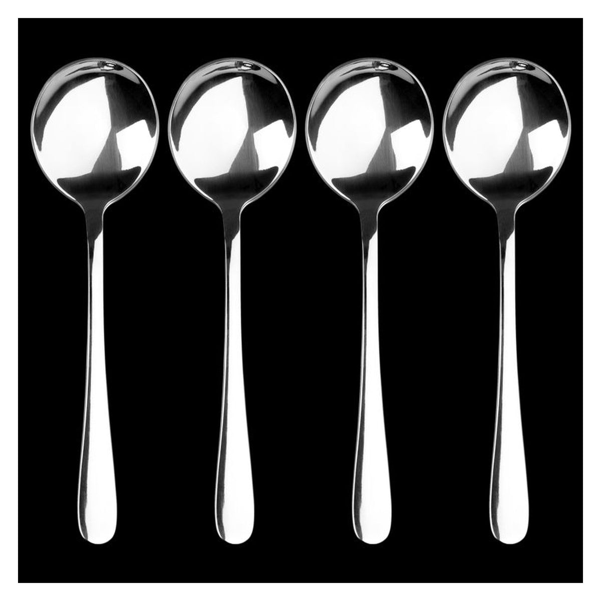 Tala Performance stainless steel soup spoons, set of 4, view 3