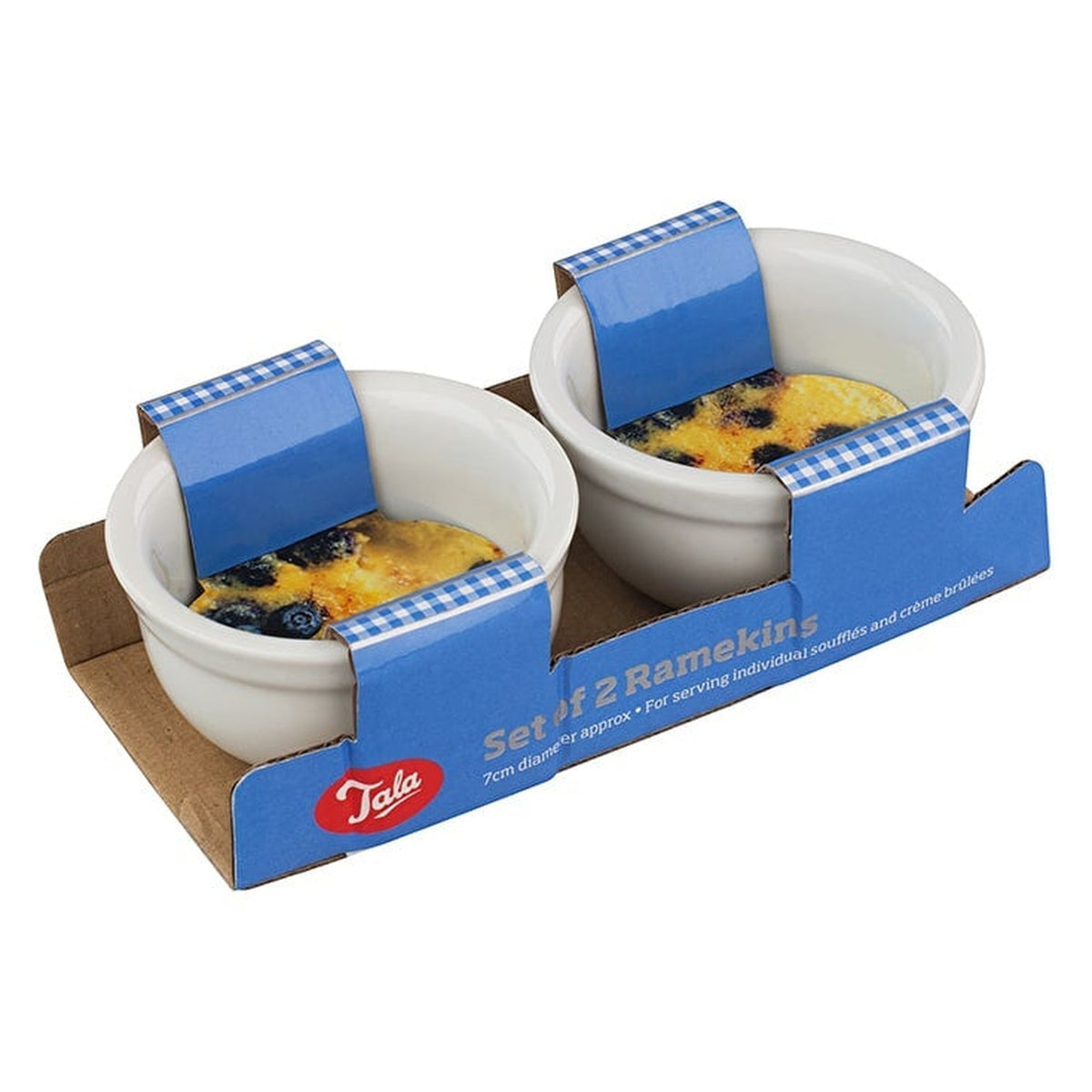 Set of two Tala 7cm ceramic ramekins