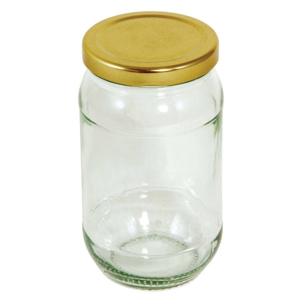 Tala 384ml round preserving jar with screw top lid