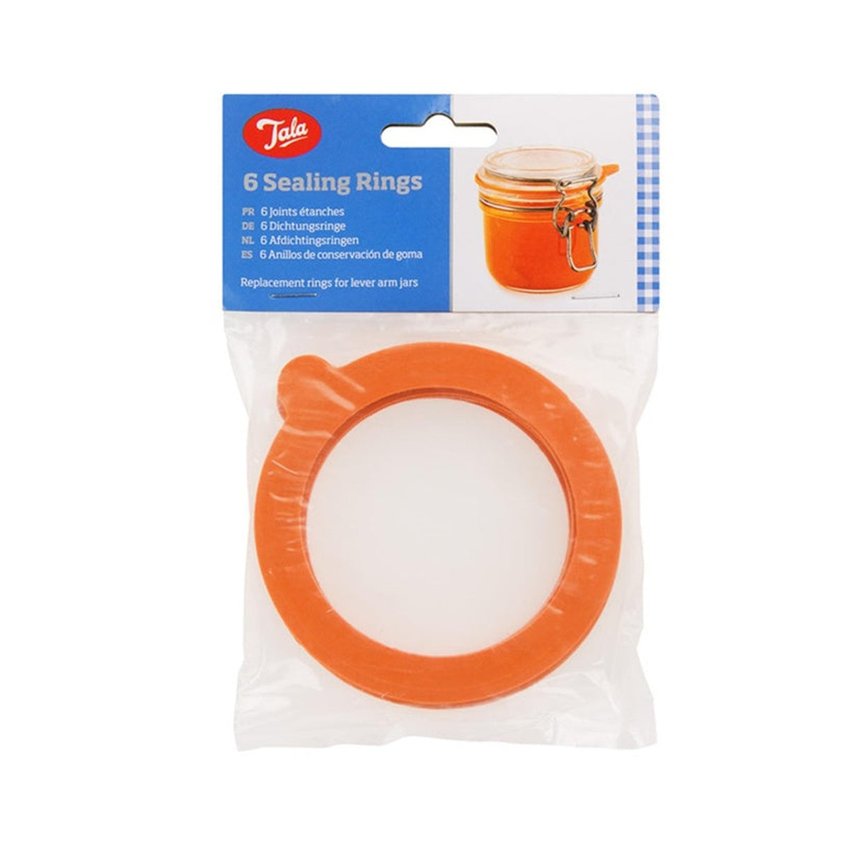 Tala set of 6 sealing rings for storage jars