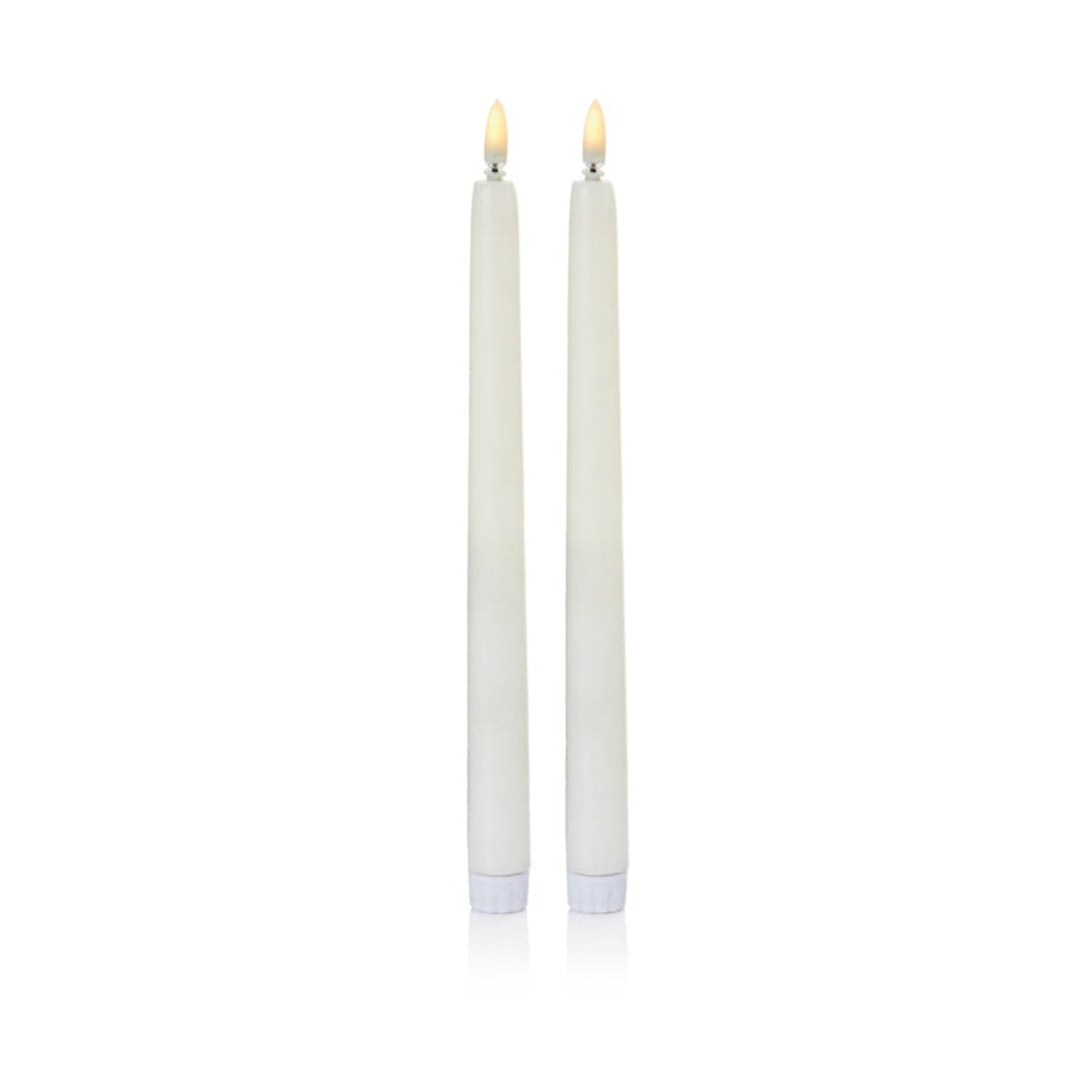 Taper Candles With Flickerbright Flame - 27.5cm