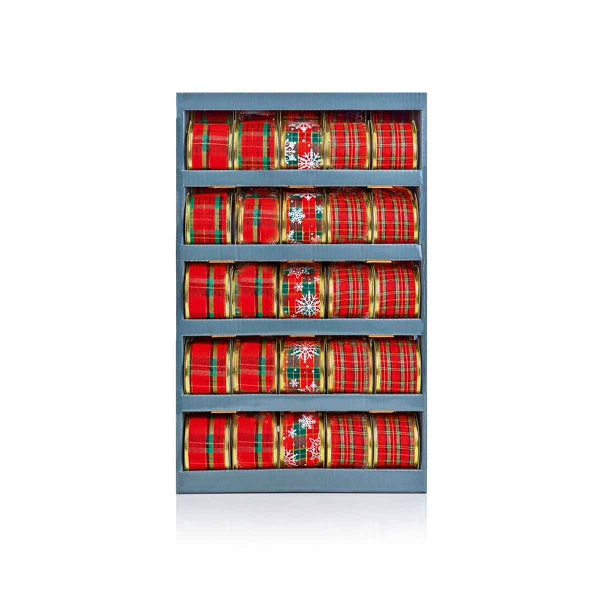 Tartan Ribbon - 6cm x 2.7m Assorted