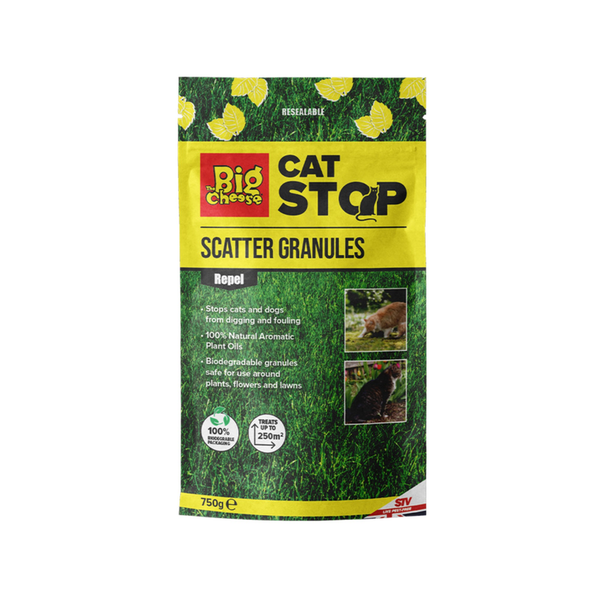 The Big Cheese cat and dog scatter granules 750g pack