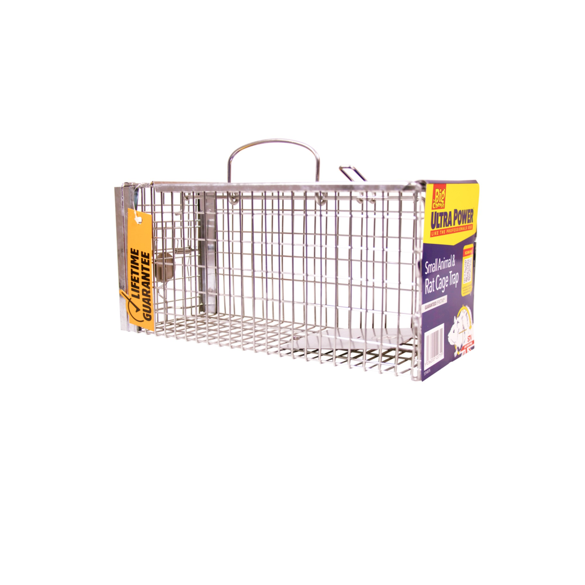 The Big Cheese galvanised rat cage trap
