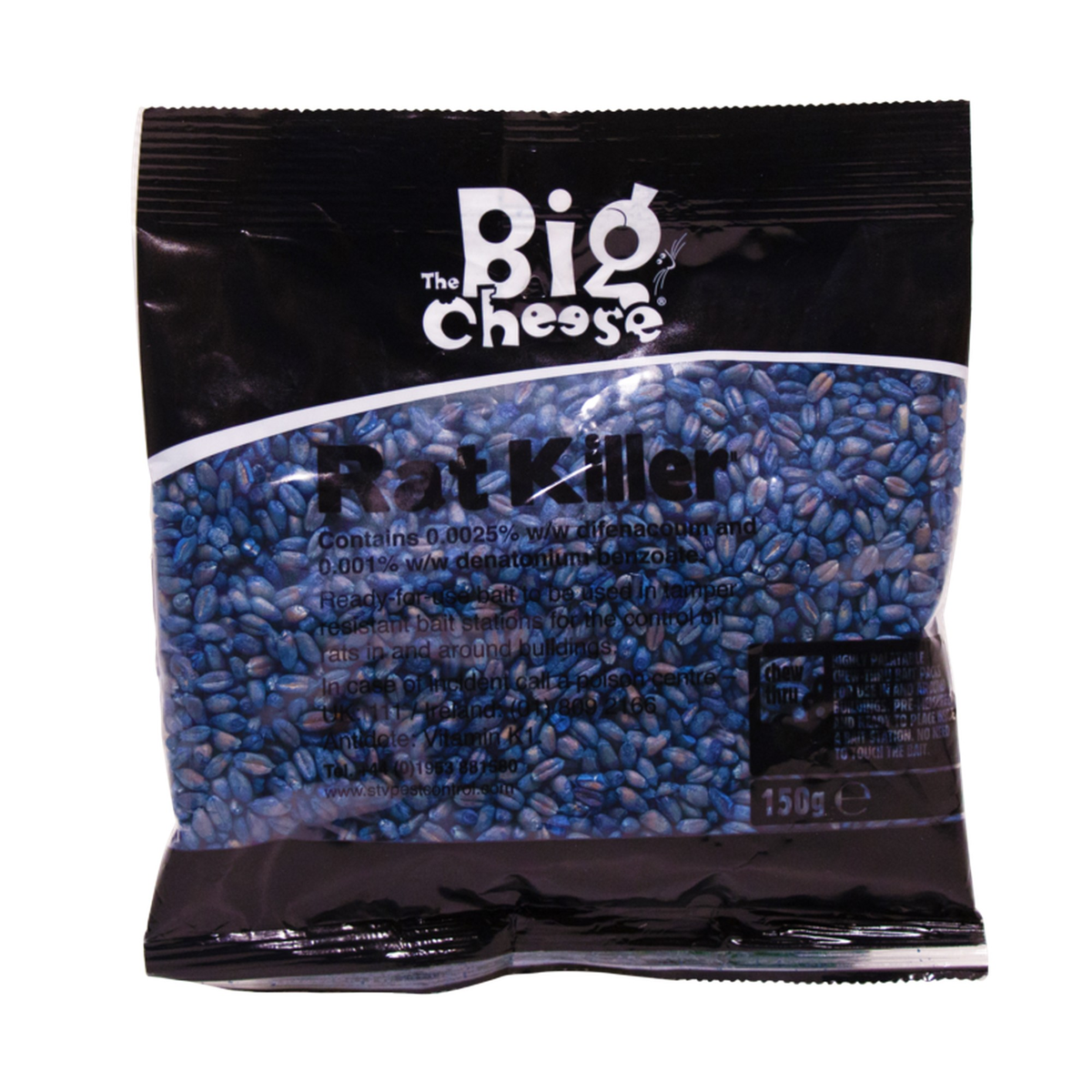 The Big Cheese rat killer grain bait 150g, view 3