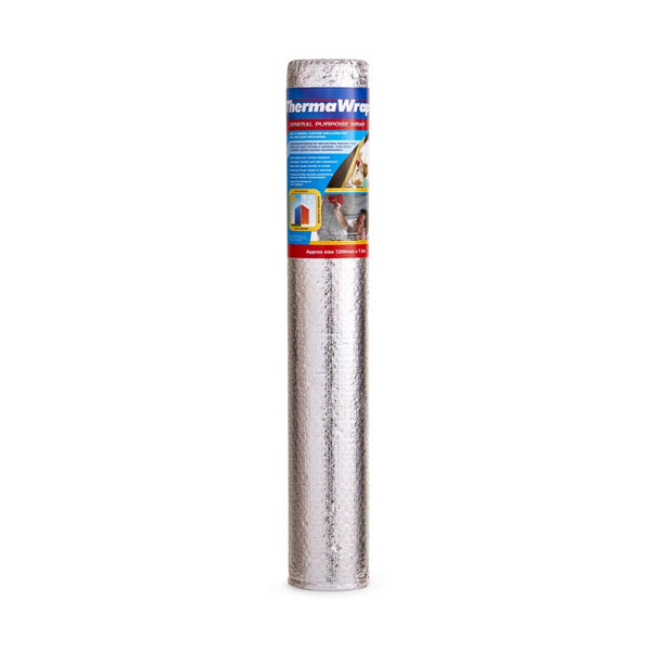 Thermawrap general purpose foil and bubble insulation roll 1200mm x 7.5m