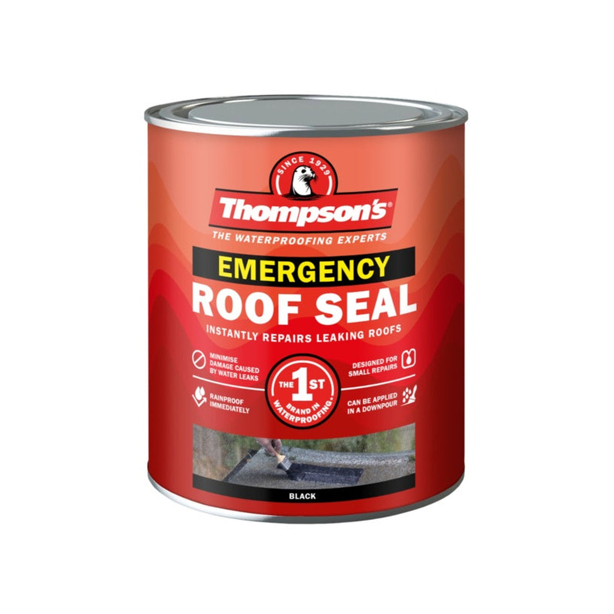 Thompson's Emergency Roof Seal, 1 litre tin