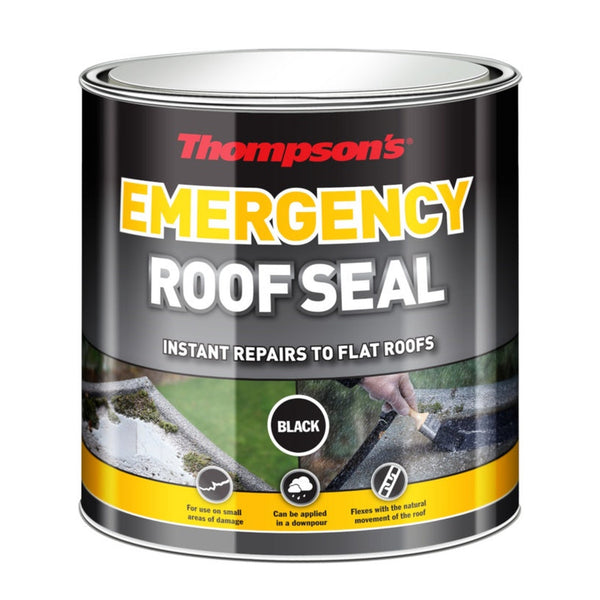 Thompson's Emergency Roof Seal black 2.5L tin