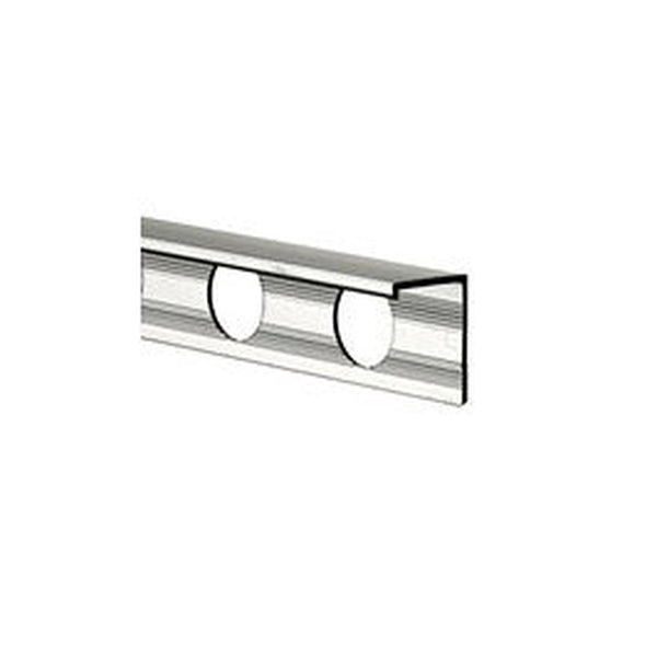 Tile Rite chrome L shape tile trim 10mm x 2.4m