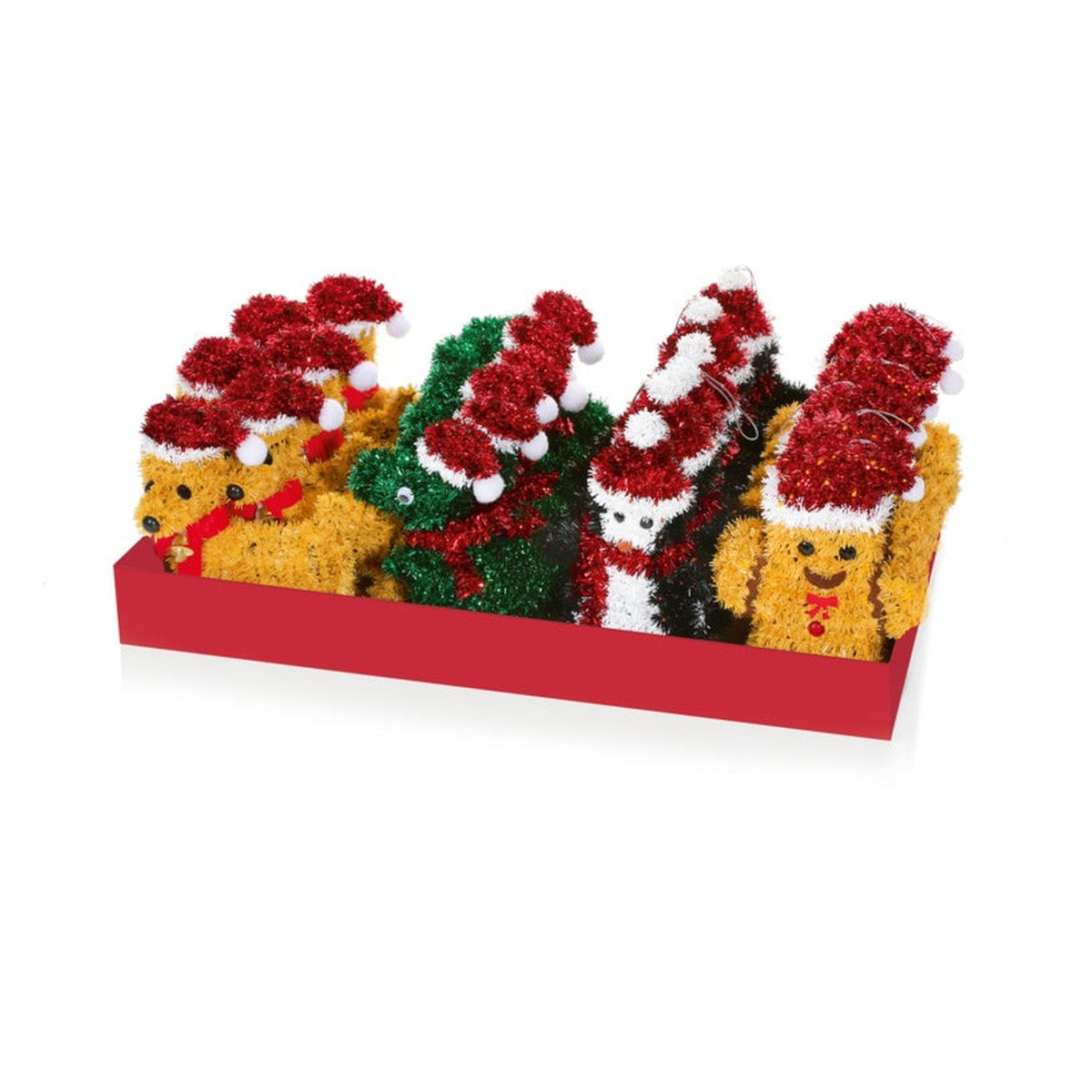 Tinsel Characters - 17cm Assorted
