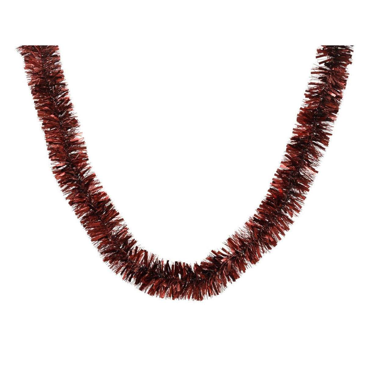 Tinsel Garland Oxblood - 270cm