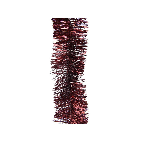 Tinsel Garland Oxblood - 270cm