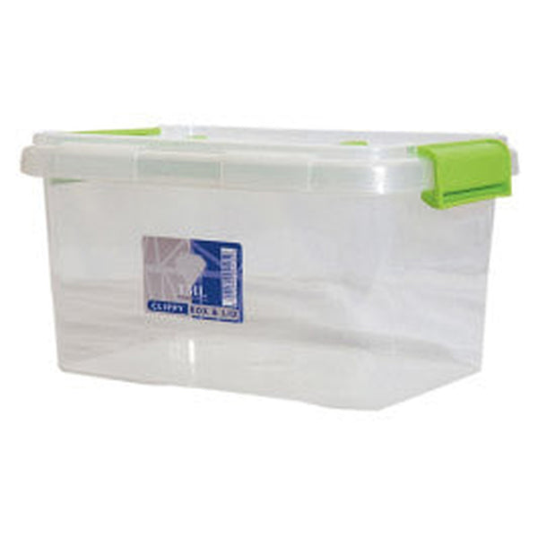 TML Clippy 3 litre storage box with clip lid and handle