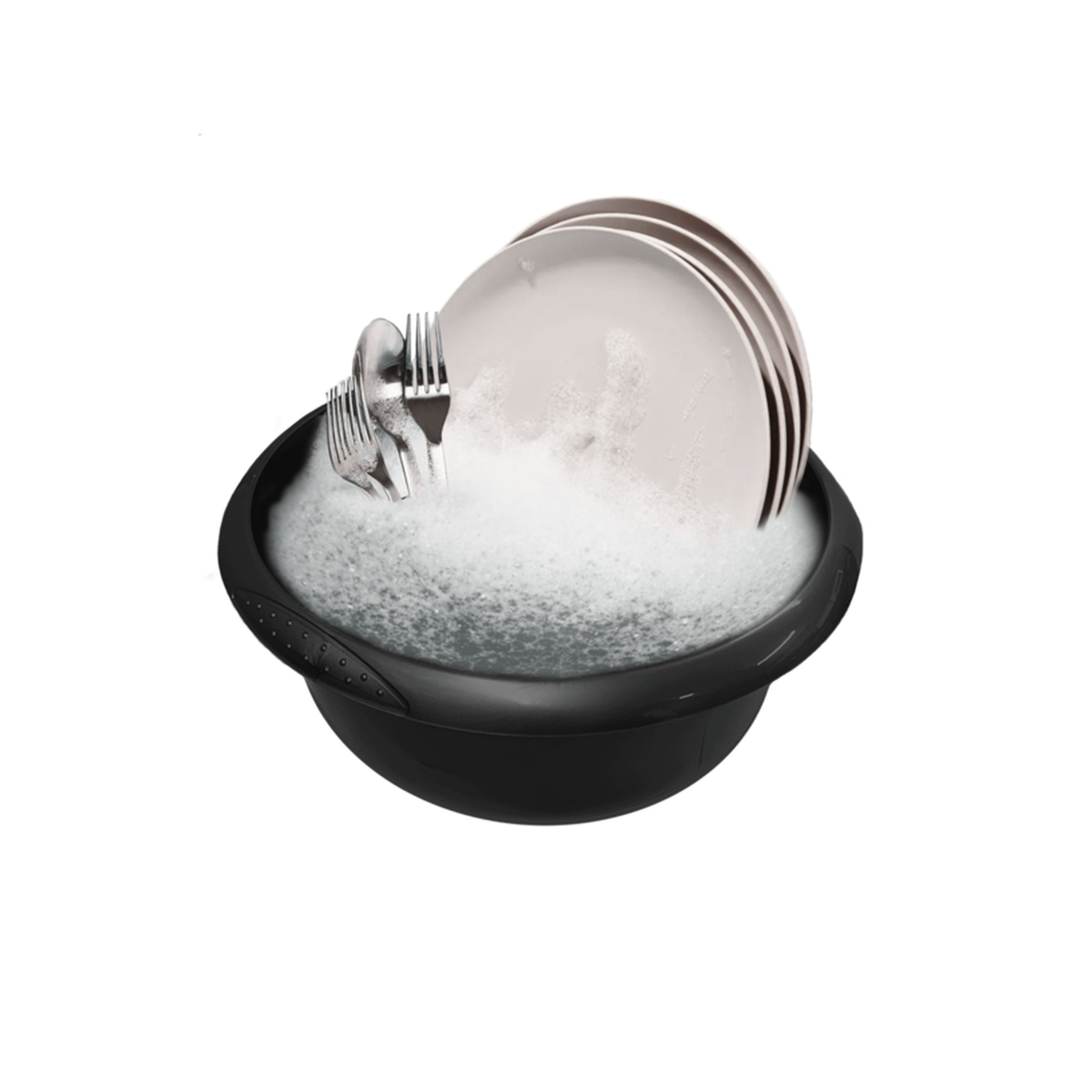 TML graphite round washing up bowl 33cm, view 2