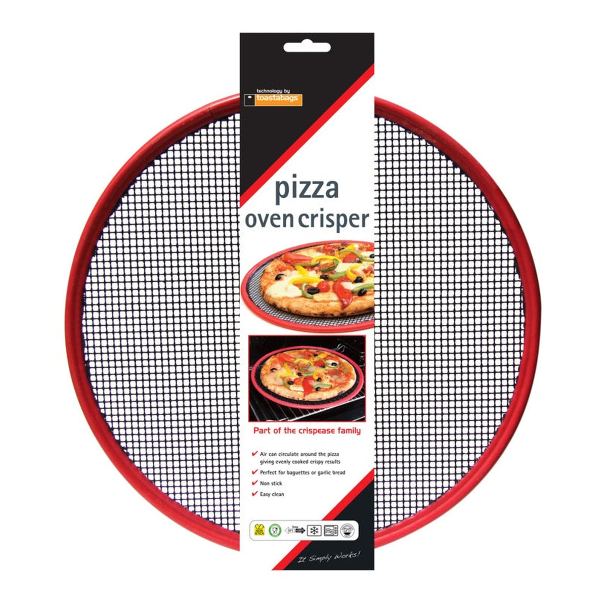 Toastabags mesh pizza crisper