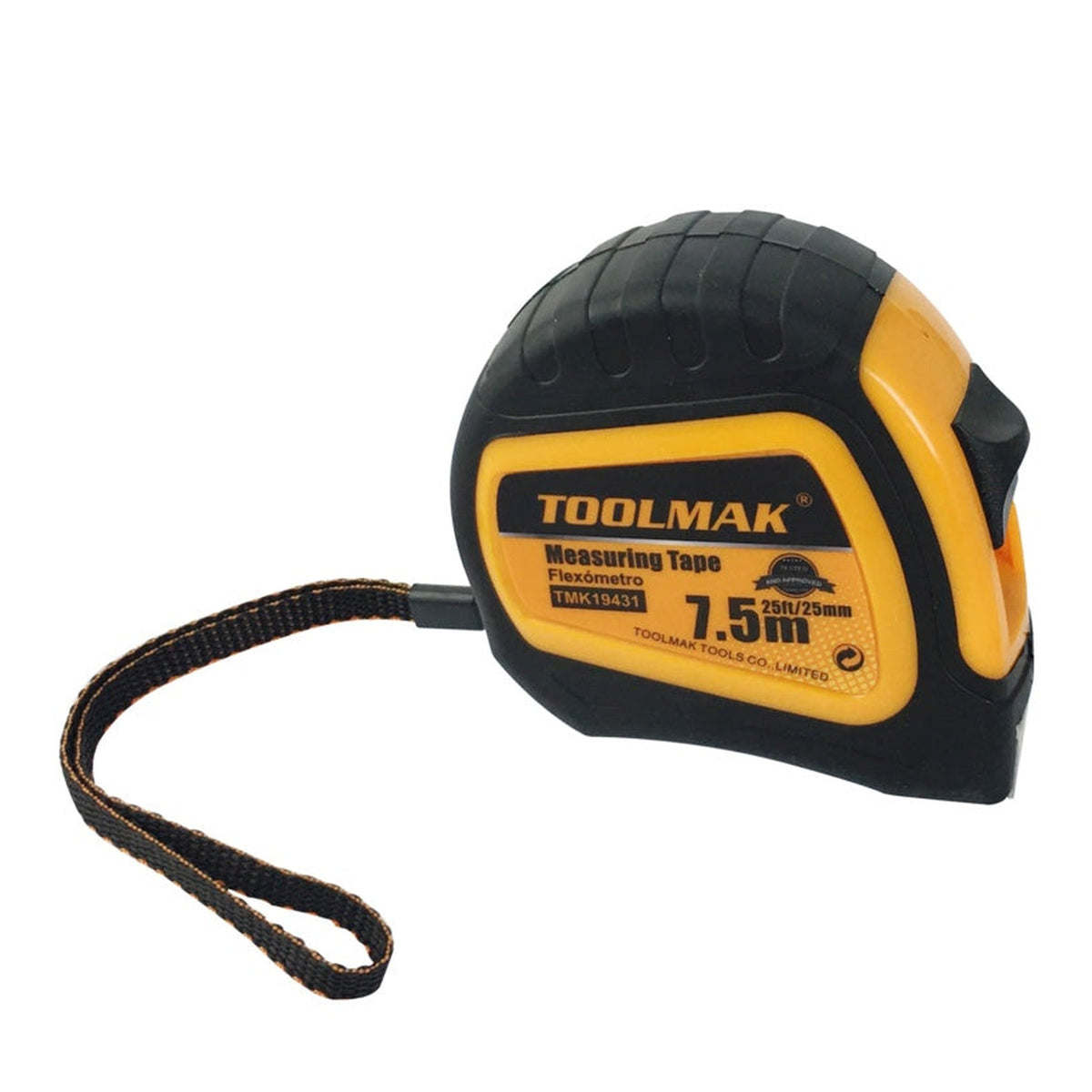 Toolmak 7.5m tape measure, pack of 6