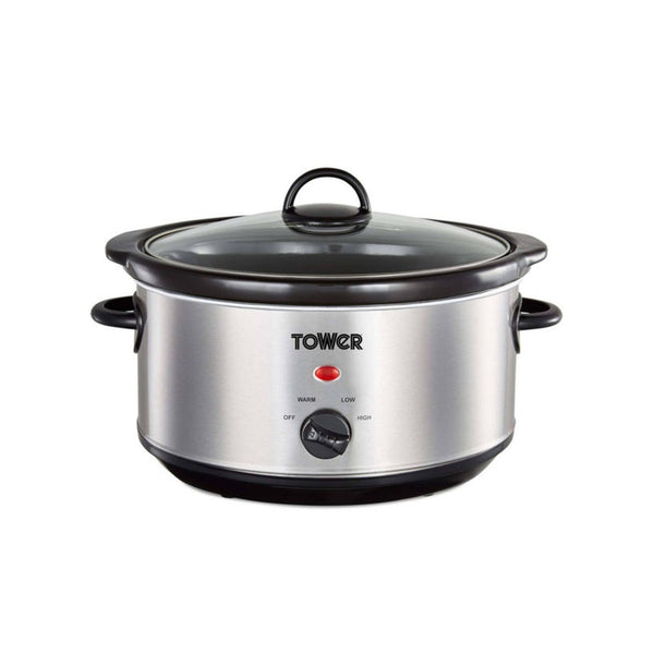 Tower 3.5L stainless steel slow cooker