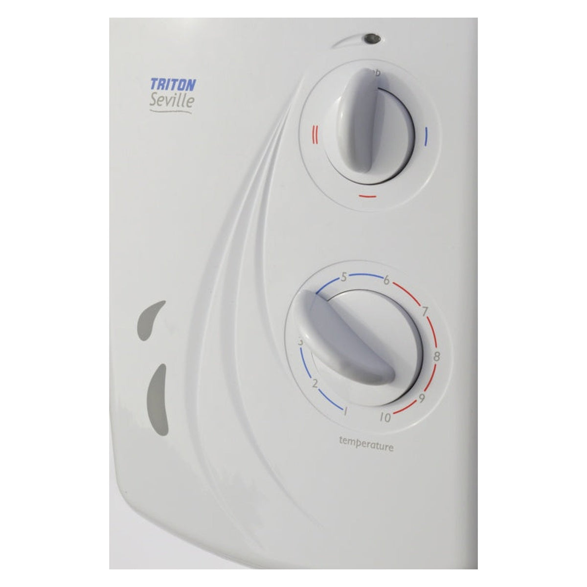 Triton Seville 9.5kW electric shower, view 3
