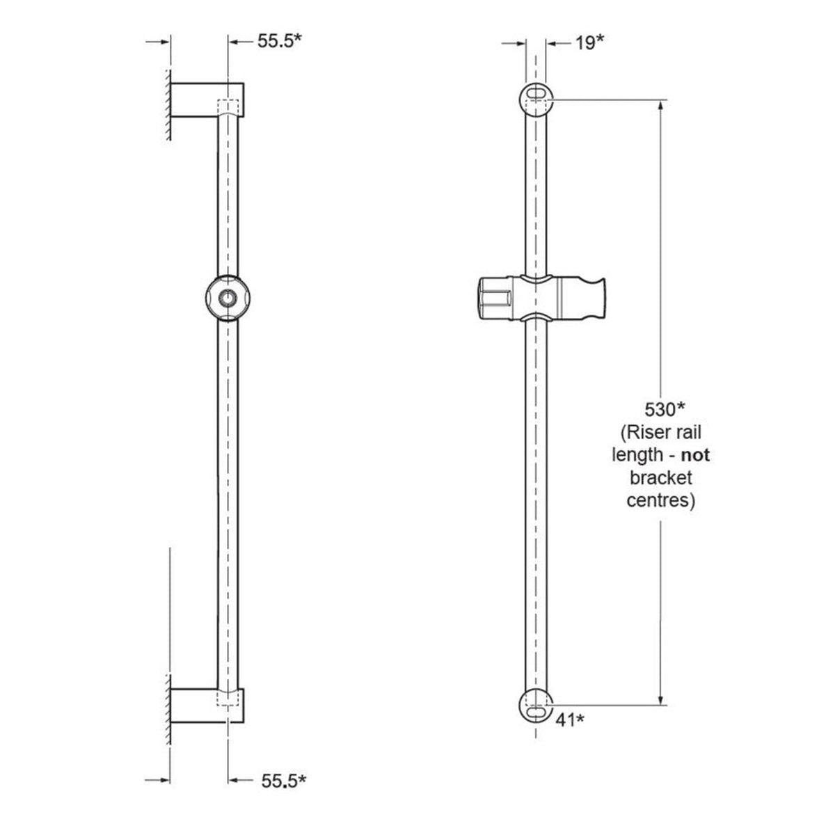 Triton Seville 9.5kW electric shower, view 4