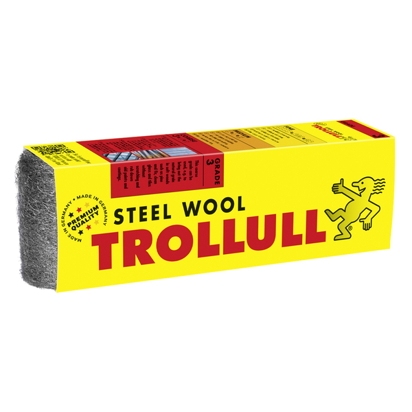 Trollull grade 3 steel wool 200g sleeve