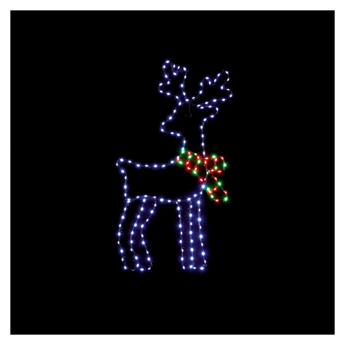 Twinkling FlexiBrights Reindeer 164 LEDs - 60 x 33