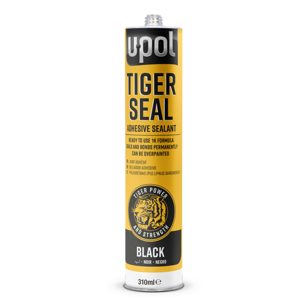 U-POL Tiger Seal black 310ml cartridge