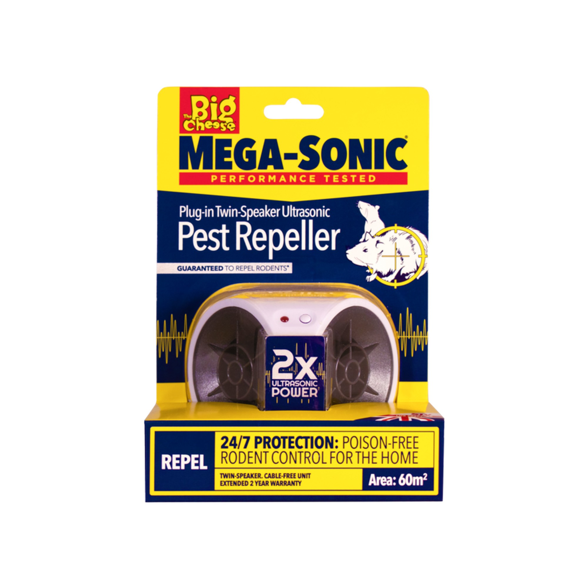 Ultra Power Mega Sonic plug in pest repeller