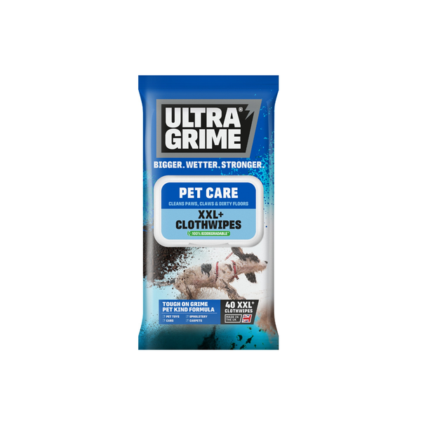 Ultragrime Life Pet Care XXL cloth wipes 40 pack